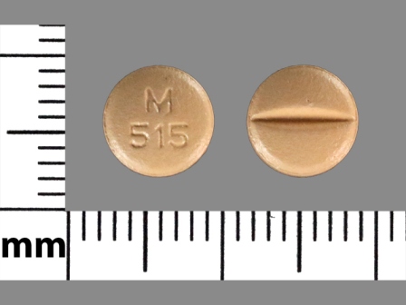 M 515: Mirtazapine 15 mg Oral Tablet