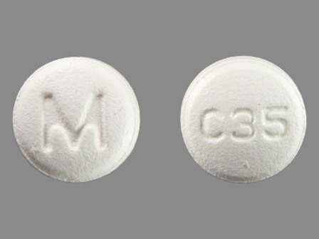M C35: Cetirizine Hydrochloride 5 mg Oral Tablet