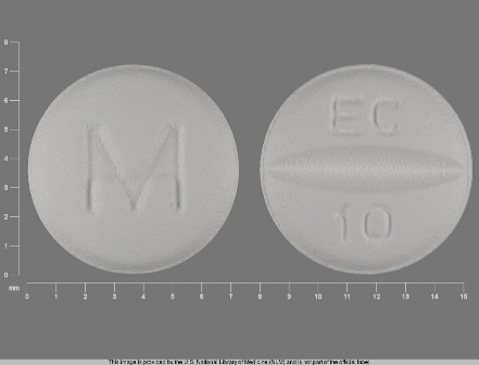M EC 10: (0378-3856) Escitalopram Oxalate 10 mg Oral Tablet, Film Coated by Blenheim Pharmacal, Inc.