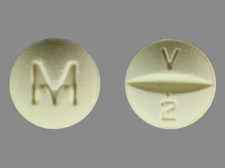 V 2 M: (0378-4882) Venlafaxine 37.5 mg (As Venlafaxine Hydrochloride 42.5 mg) Oral Tablet by Mylan Institutional Inc.