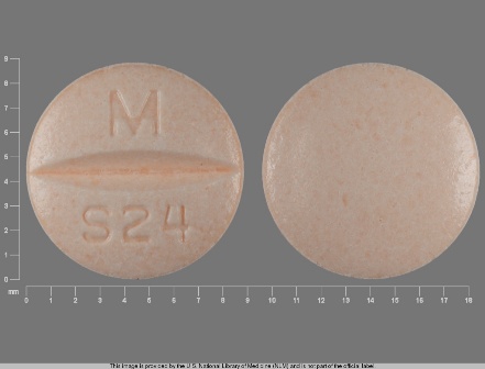 M S24: (0378-5124) Sotalol Hydrochloride 120 mg Oral Tablet by Mylan Pharmaceuticals Inc.