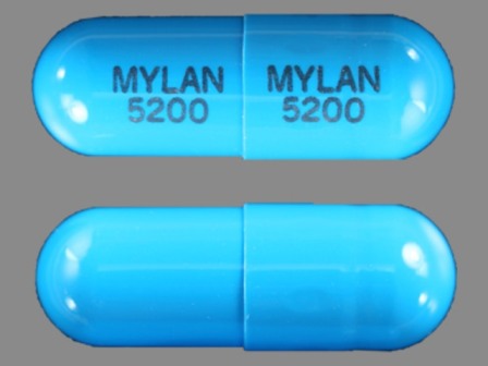MYLAN 5200: (0378-5200) Tolmetin 400 mg (As Tolmetin Sodium Dihydrate 492 mg) Oral Capsule by Mylan Pharmaceuticals Inc.