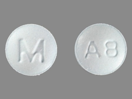 M A8: Amlodipine (As Amlodipine Besylate) 2.5 mg Oral Tablet
