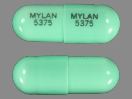 MYLAN 5375: (0378-5375) Doxepin Hydrochloride 75 mg Oral Capsule by Mylan Pharmaceuticals Inc.