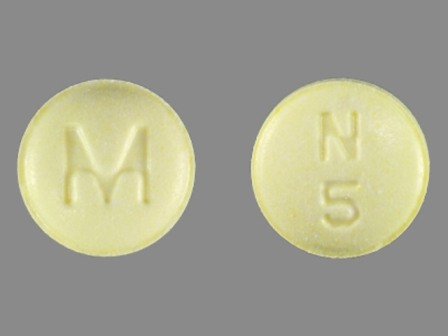 M N 5: (0378-5550) Ropinirole (As Ropinirole Hydrochloride) 0.5 mg Oral Tablet by Ncs Healthcare of Ky, Inc Dba Vangard Labs