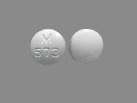 M 573: (0378-5573) Modafinil 100 mg Oral Tablet by Mylan Pharmaceuticals Inc.
