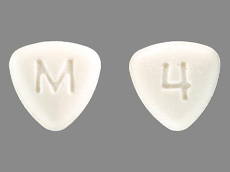 M 4: (0378-6004) Fluphenazine Hydrochloride 1 mg Oral Tablet by Mylan Pharmaceuticals Inc.