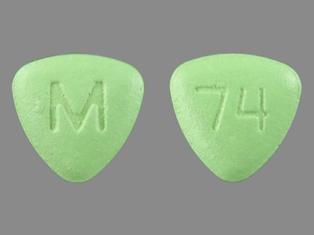 M 74: Fluphenazine Hydrochloride 5 mg Oral Tablet