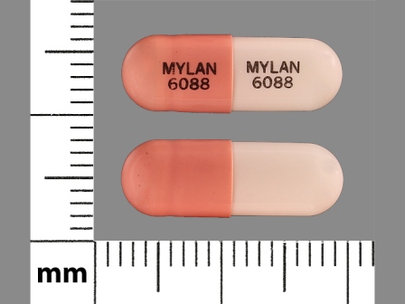 MYLAN 6088: (0378-6088) Fenofibrate 43 mg Oral Capsule by Mylan Pharmaceuticals Inc.