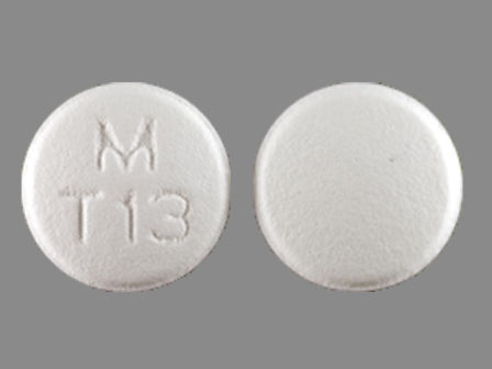 M T13: (0378-6103) Topiramate 100 mg Oral Tablet by Mylan Institutional Inc.