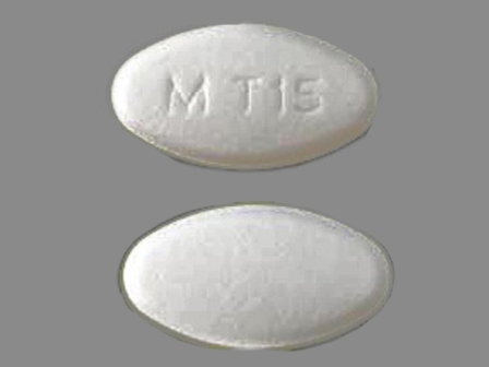 M T15: (0378-6105) Topiramate 200 mg Oral Tablet by Mylan Pharmaceuticals Inc.