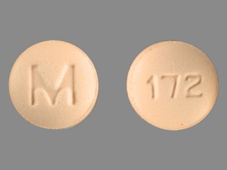 M 172: Metolazone 2.5 mg Oral Tablet
