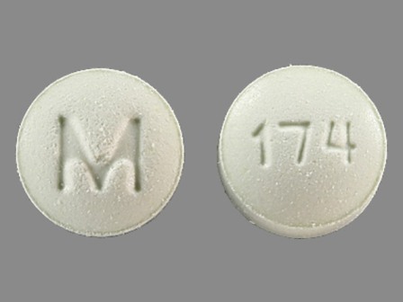 M 174: (0378-6174) Metolazone 10 mg Oral Tablet by Mylan Pharmaceuticals Inc.