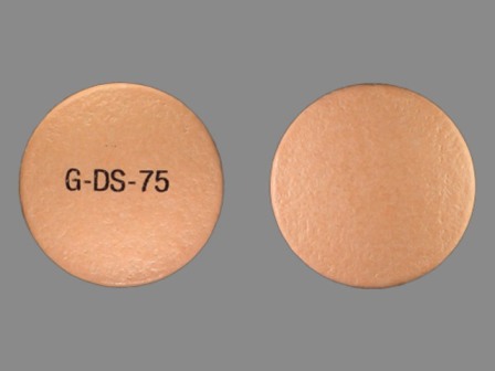 G DS 75: (0378-6281) Diclofenac Sodium 75 mg Delayed Release Tablet by Udl Laboratories, Inc.