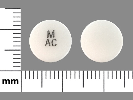 M AC: Acamprosate Calcium 333 mg Oral Tablet, Delayed Release