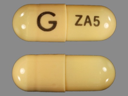 G ZA5: (0378-6805) Zaleplon 5 mg Oral Capsule by Pd-rx Pharmaceuticals, Inc.