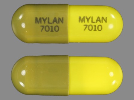 MYLAN 7010: (0378-7010) Loxapine 10 mg (Loxapine Succinate 13.6 mg) Oral Capsule by Udl Laboratories, Inc.