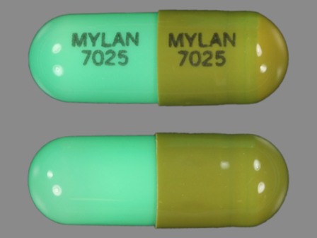 MYLAN 7025: (0378-7025) Loxapine 25 mg (Loxapine Succinate 34 mg) Oral Capsule by Udl Laboratories, Inc.