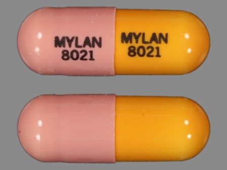 MYLAN 8021: (0378-8021) Fluvastatin (As Fluvastatin Sodium) 40 mg Oral Capsule by Mylan Pharmaceuticals Inc.