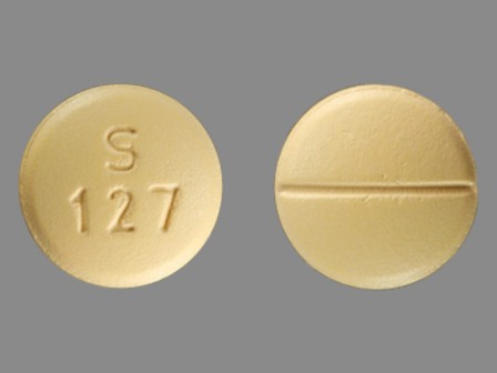 S 127: Sertraline (As Sertraline Hydrochloride) 100 mg Oral Tablet