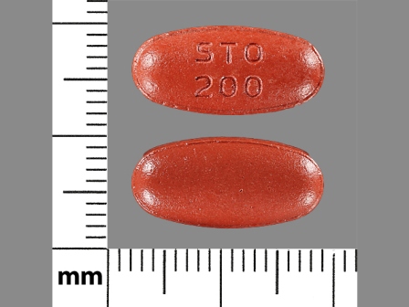 STO 200: (0378-8305) Carbidopa, Levodopa and Entacapone (Carbidopa Anhydrous 50 mg / Levodopa 200 mg / Entacapone 200 mg) by Mylan Pharmaceuticals Inc.