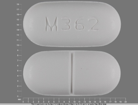 M362: (0406-0362) Apap 660 mg / Hydrocodone Bitartrate 10 mg Oral Tablet by Bryant Ranch Prepack