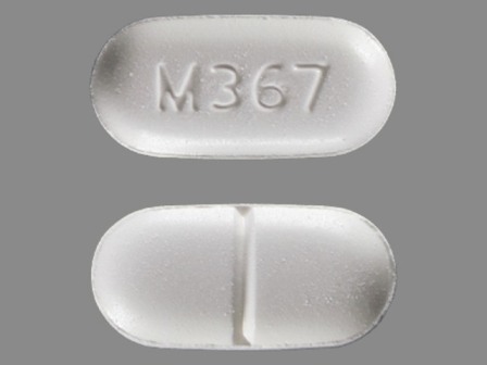 M367: Apap 325 mg / Hydrocodone Bitartrate 10 mg Oral Tablet