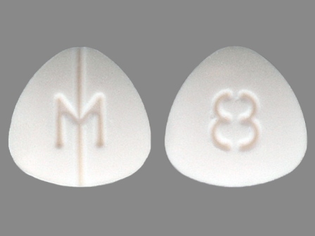 M 8: (0406-3249) Hydromorphone Hydrochloride 8 mg Oral Tablet by Bryant Ranch Prepack