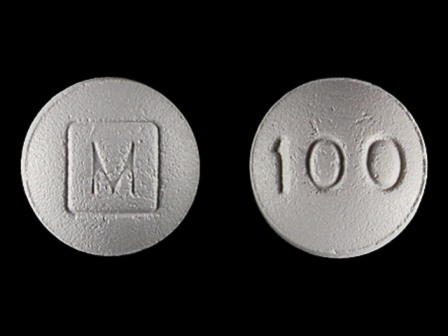 M 100: Ms 100 mg Extended Release Tablet