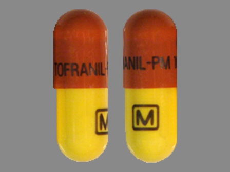 M Tofranil PM 100mg: (0406-9924) Tofranil-pm 100 mg Oral Capsule by Mallinckrodt, Inc.