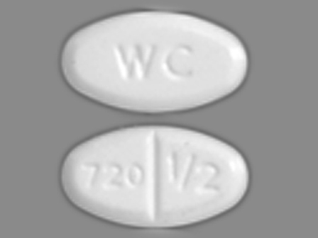 720 1 2 WC: (0430-0720) Estrace 0.5 mg Oral Tablet by Warner Chilcott (Us), LLC