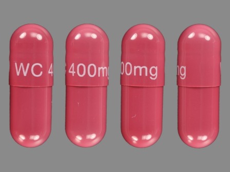 WC 400mg: (0430-0753) Delzicol 400 mg Oral Capsule, Delayed Release by Carilion Materials Management