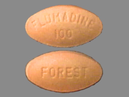 FLUMADINE 100 FOREST: (0456-0521) Flumadine 100 mg Oral Tablet by Forest Pharmaceuticals, Inc.