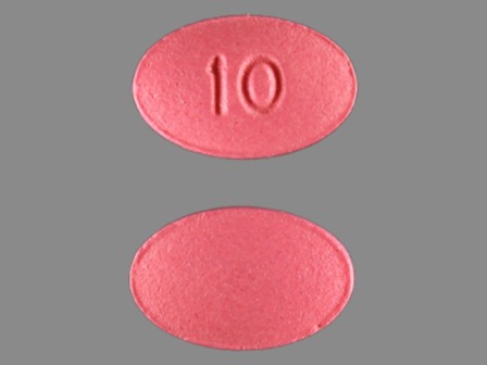 10: (0456-1110) Viibryd 10 mg Oral Tablet by Forest Laboratories, Inc.