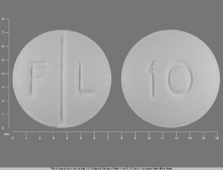 F L 10: (0456-2010) Lexapro 10 mg Oral Tablet by Lake Erie Medical & Surgical Supply Dba Quality Care Products LLC