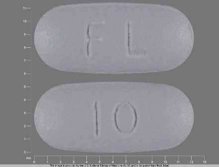 10 FL: Namenda 10 mg Oral Tablet