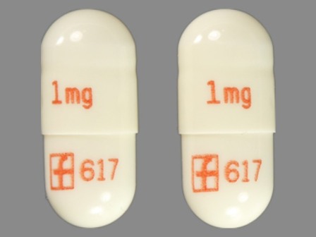 f 617 1 mg: (0469-0617) Prograf 1 mg Oral Capsule by Cardinal Health