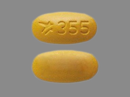 Astellas logo 355: (0469-2602) 24 Hr Myrbetriq 50 mg Extended Release Tablet by Astellas Pharma Us, Inc.