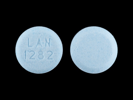 LAN 1282: (0527-1282) Dicyclomine Hydrochloride 20 mg Oral Tablet by Redpharm Drug, Inc.