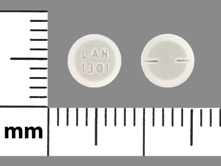 LAN 1301: (0527-1301) Primidone 50 mg Oral Tablet by Ncs Healthcare of Ky, Inc Dba Vangard Labs