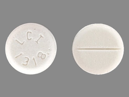 LCI 1318: (0527-1318) Terbutaline Sulfate 2.5 mg Oral Tablet by Redpharm Drug, Inc.