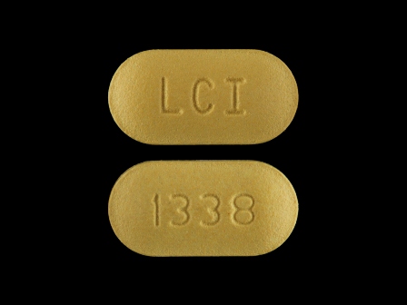 LCI 1338: (0527-1338) Doxycycline 100 mg Oral Tablet, Film Coated by A-s Medication Solutions