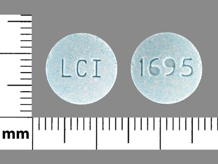 LCI 1695: (0527-1695) Apap 325 mg / Butalbital 50 mg / Caffeine 40 mg Oral Tablet by Lannett Company, Inc.
