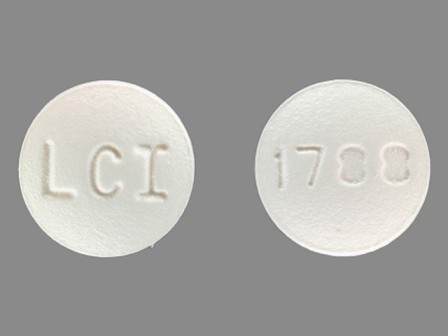 LCI 1788: (0527-1788) Fluphenazine Hydrochloride 1 mg Oral Tablet by Lannett Company, Inc.