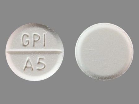 GPI A5: (0536-3231) Mapap 500 mg Oral Tablet by Mckesson Contract Packaging