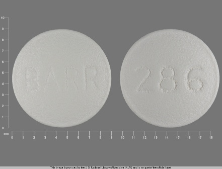 BARR 286: (0555-0286) Dipyridamole 75 mg Oral Tablet, Film Coated by A-s Medication Solutions