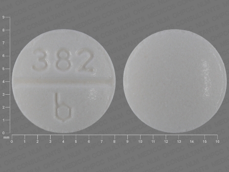382 b: Meperidine Hydrochloride 100 mg Oral Tablet
