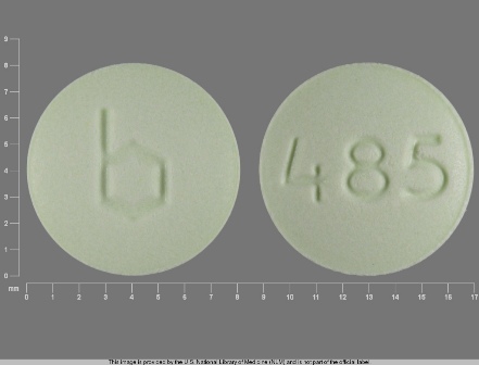 b 485: (0555-0485) Leucovorin 25 mg (As Leucovorin Calcium 27.01 mg) Oral Tablet by Barr Laboratories Inc.