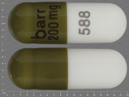 barr 200mg 588: (0555-0588) Didanosine 200 mg Delayed Release Capsule by Barr Laboratories Inc.