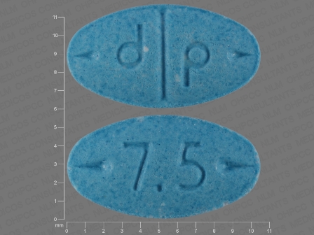 7 5 d p: (0555-0763) Adderall Oral Tablet by Teva Select Brands